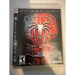 USED/OPEN Spider-Man 3 PlayStation 3 Activision Marvel Video Game
